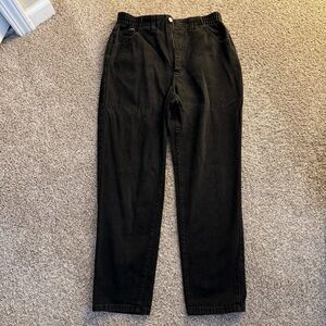 Vintage Lee Relaxed Black Jeans